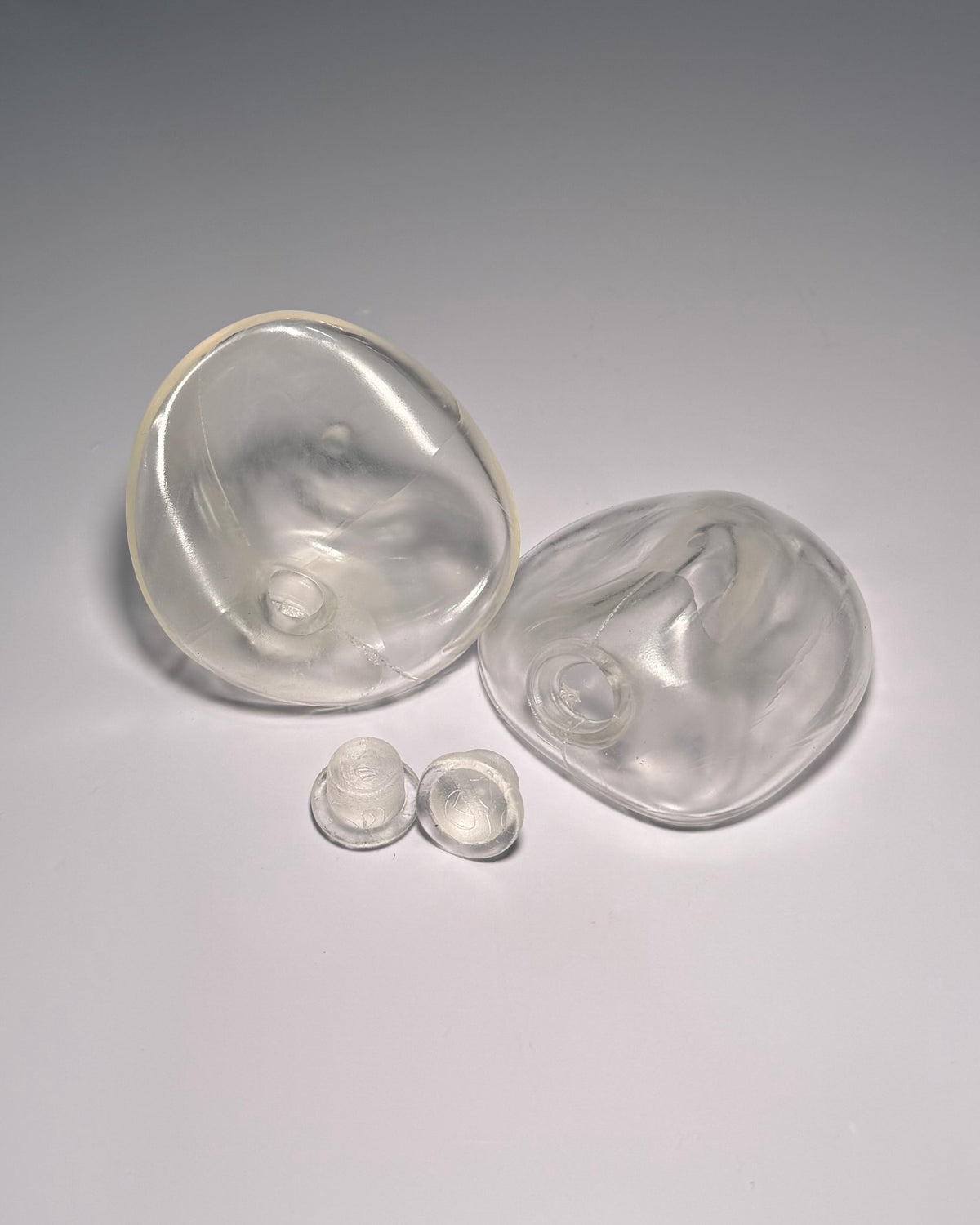 clear ball skin with stopper (6cm)