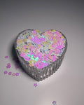baby purple flower sequins