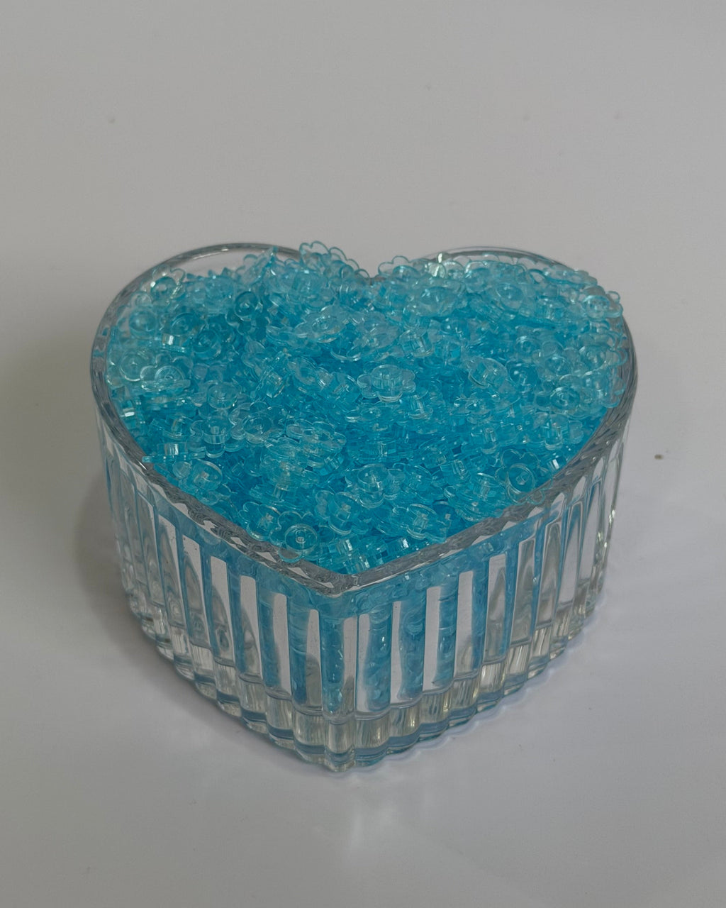 clear blue flower lego