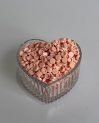 light pink round lego