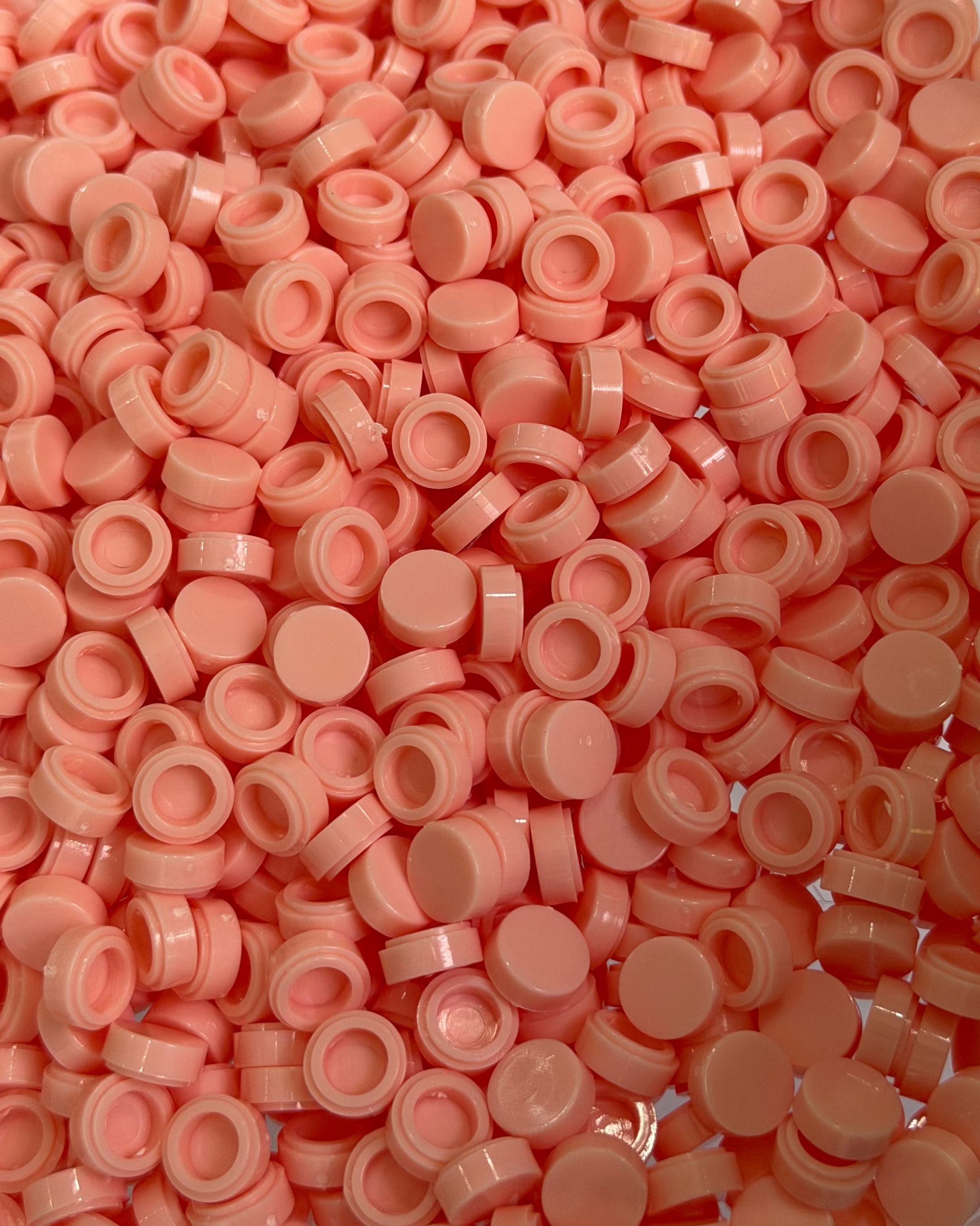 pink round lego