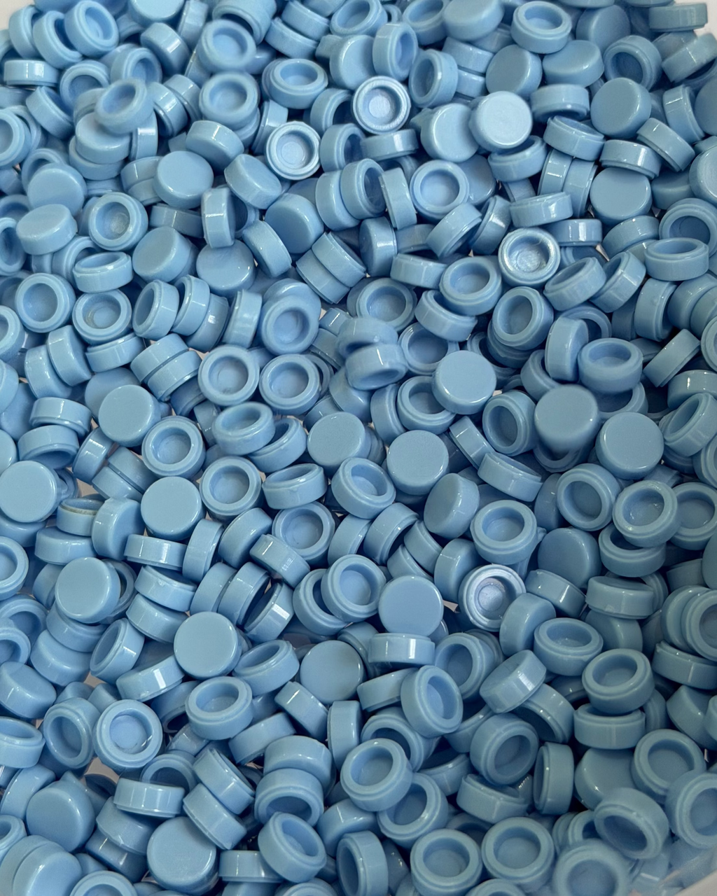 blue round lego